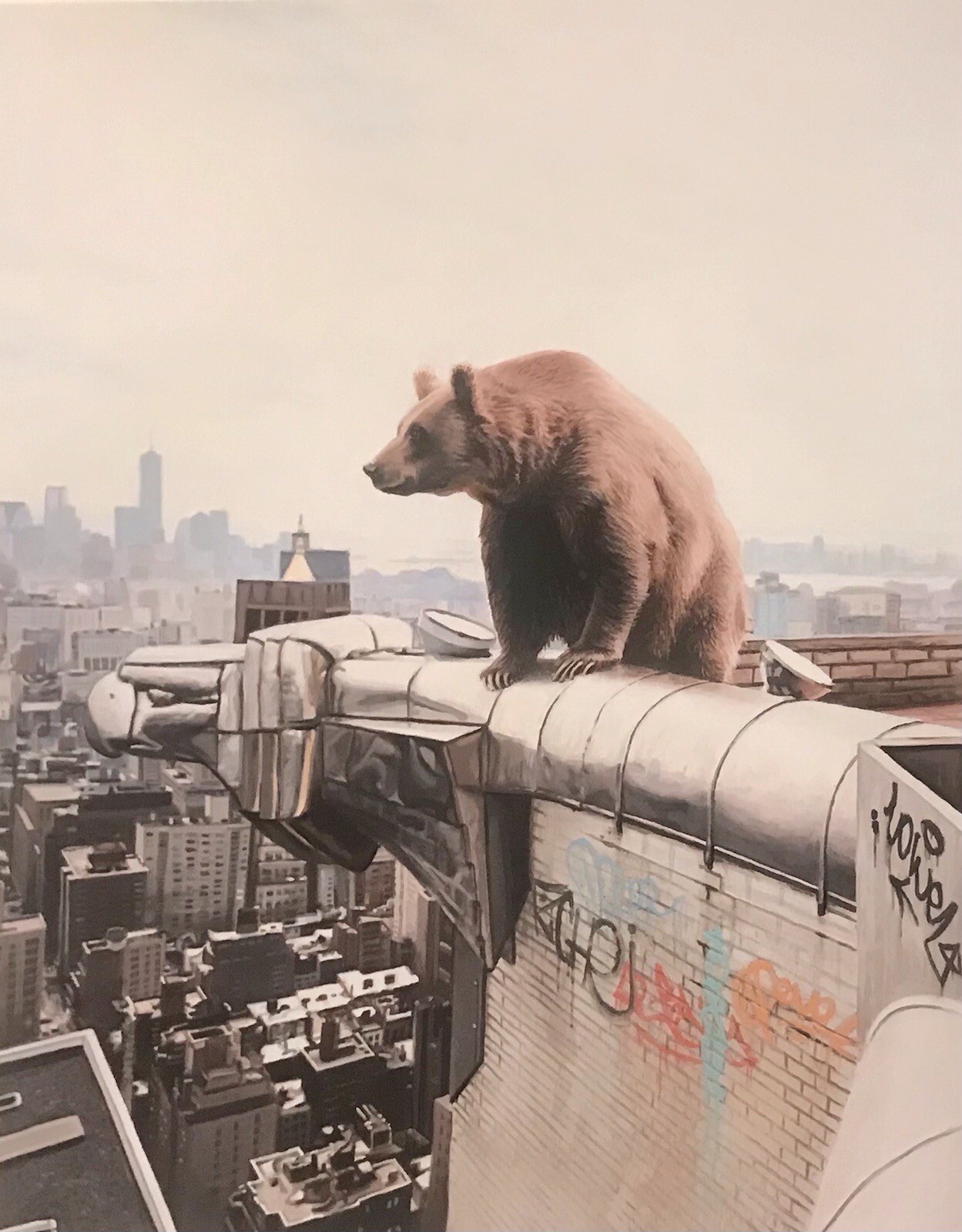 版画 Josh Keyes art print Mad World