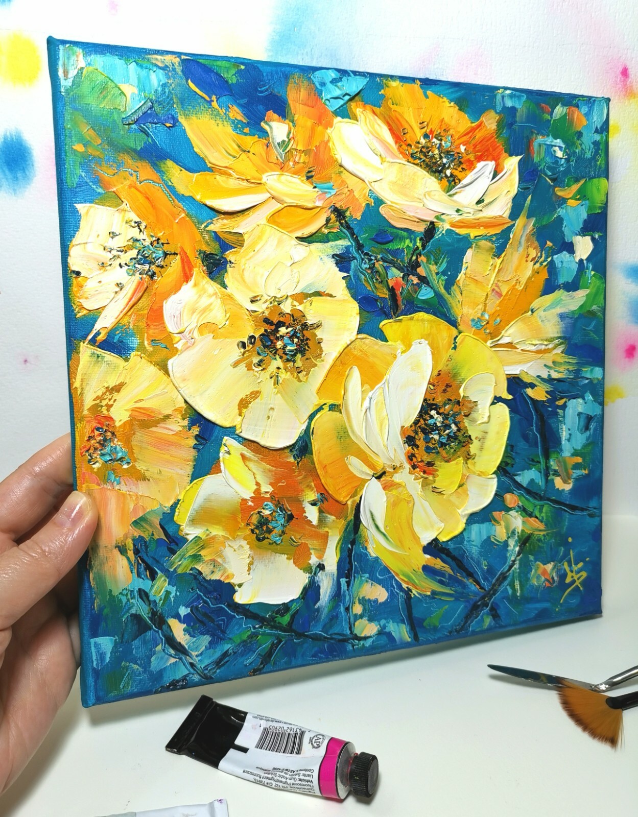 perfect 24x36 oil painting handpainted on canvas 