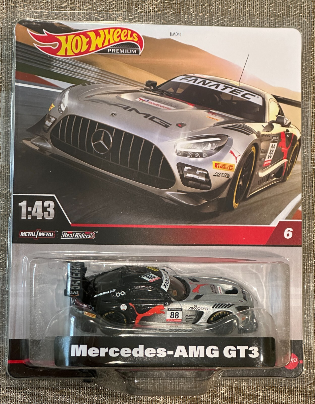 1/43 2Seas Ms Mercedes-AMG GT3 #1 2023