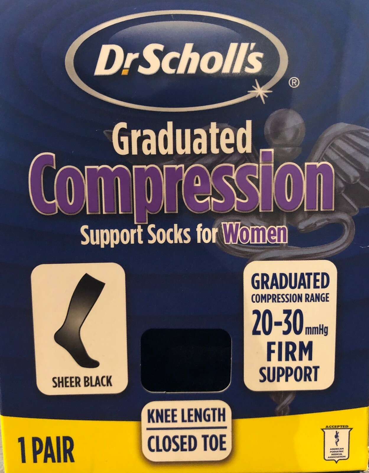 Dr. Scholl's Graduated Compression 2030 mmHg SHEER eBay