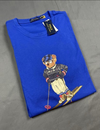 POLO RALPH LAUREN - 未使用 POLO BEAR BASEBALL SHIRT ベースボールシャツ L POLO RALPH LAUREN - ポロラルフローレン ポロベア ストライプ