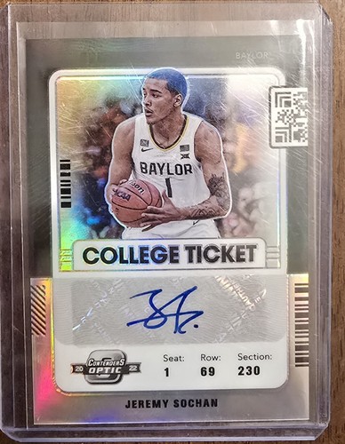 その他 JEREMY SOCHAN contenders auto PSA10 2023-24 PANINI NATIONAL TREASURES JEREMY SOCHAN AUTO 34/49