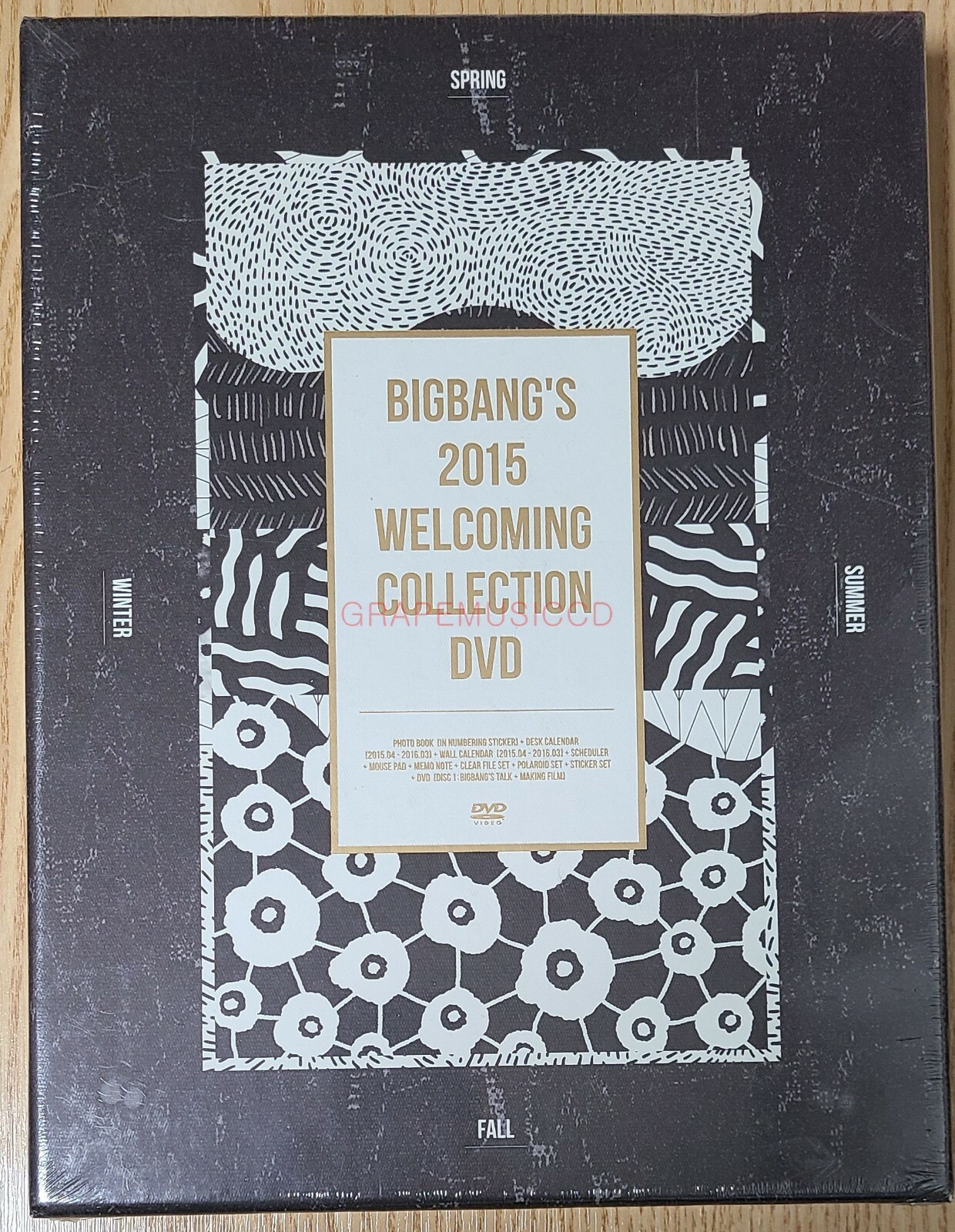 BIGBANG BIGBANG's 2015 Welcoming Collection DVD K-POP PROMO BIGBANG BIGBANG's 2015 Welcoming Collection DVD K-POP PROMO