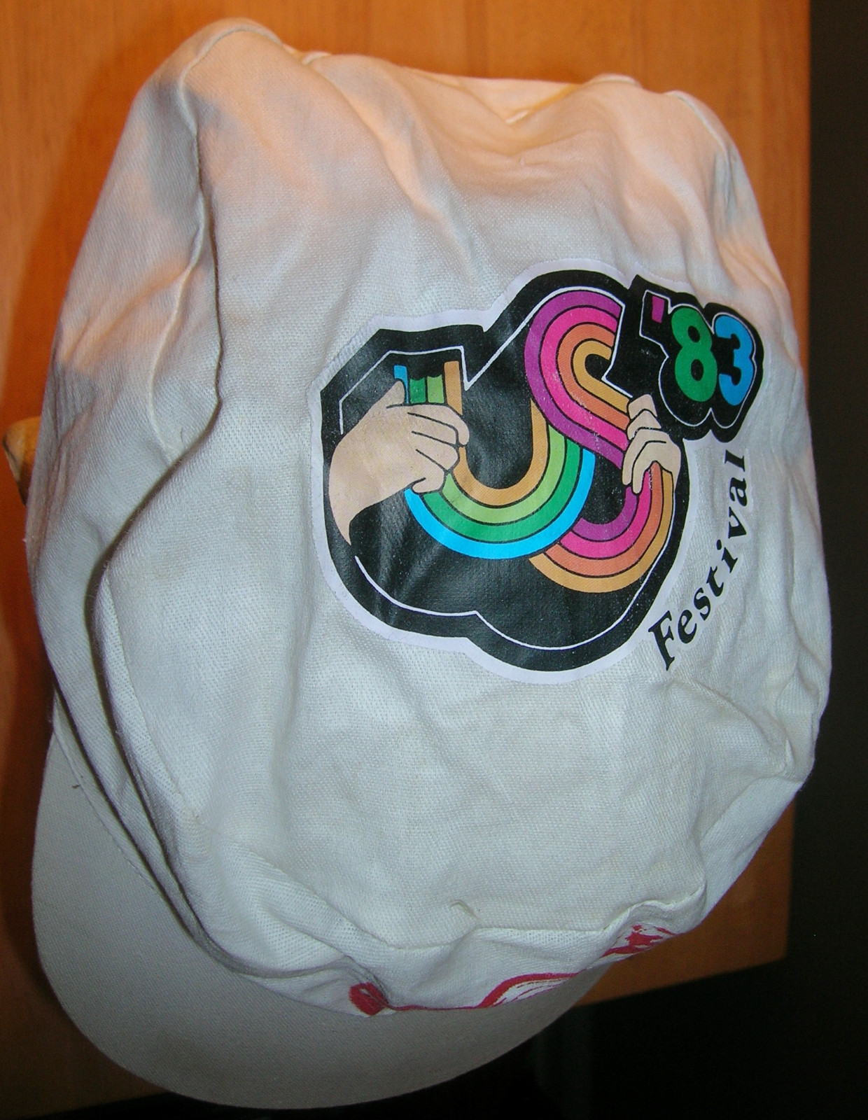 US Festival 1983 Vintage Rock n Roll Tour hat bought at show Bowie Ozzy U2
