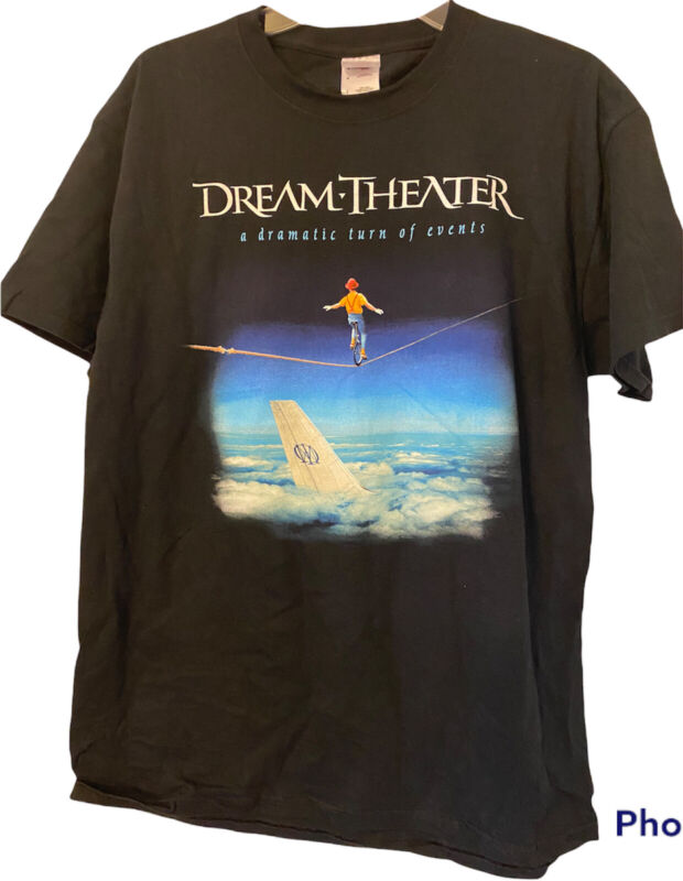 2011 DREAM THEATER "A Dramatic Turn of Events" Concert Tour Size Large T-Shirt