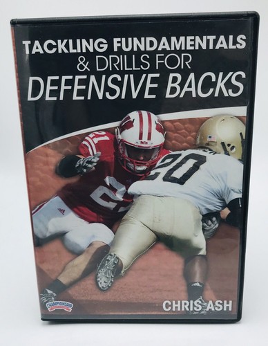 Tackling Fundamental & Drills for Defensive Backs Football Coaching DVD