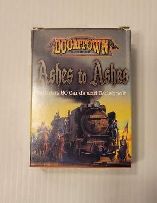 Doomtown Ashes to Ashes Texas Rangers Dixie Rails 60 Card Starter Deck TCG CCG