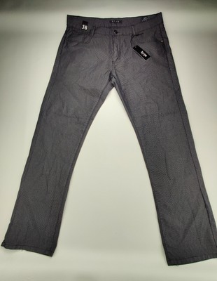 Hype Pants ''NEW'' Men's 38x33 Black/Silver Pants