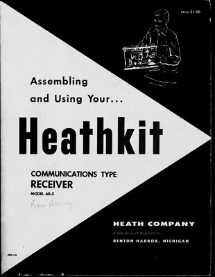 Assembly Manual Guide For Heathkit AR-3