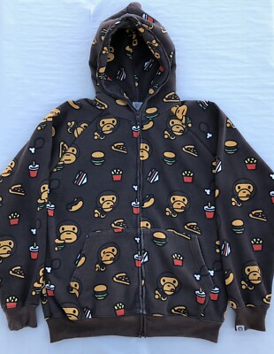 Купить 2006 og bape baby milo junk food hoodie 3xl (314670374789), США