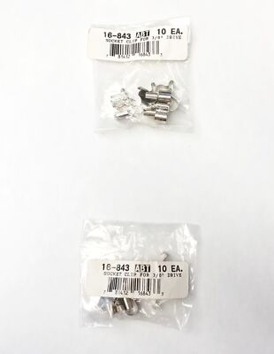 Armstrong Tools 16-843 Socket Clip For 3/8'' Drive Socket Rails 20pcs.