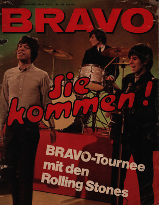 Bravo Sie Kommen German Magazine September 1965 The Rolling Stones 050321ame