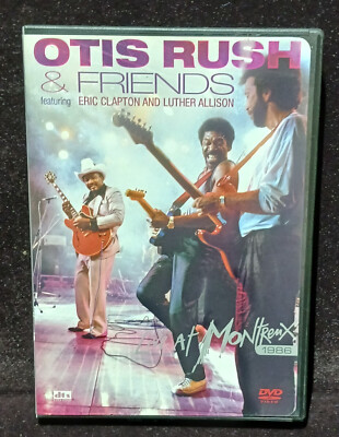 OTIS RUSH & FRIENDS- ''Live at Montreax 1986'' Pre-Owned DVD 2006