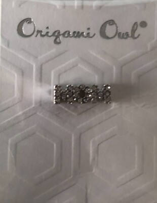 New - Origami Owl Legacy MOM Charm with Swarovski Crystals