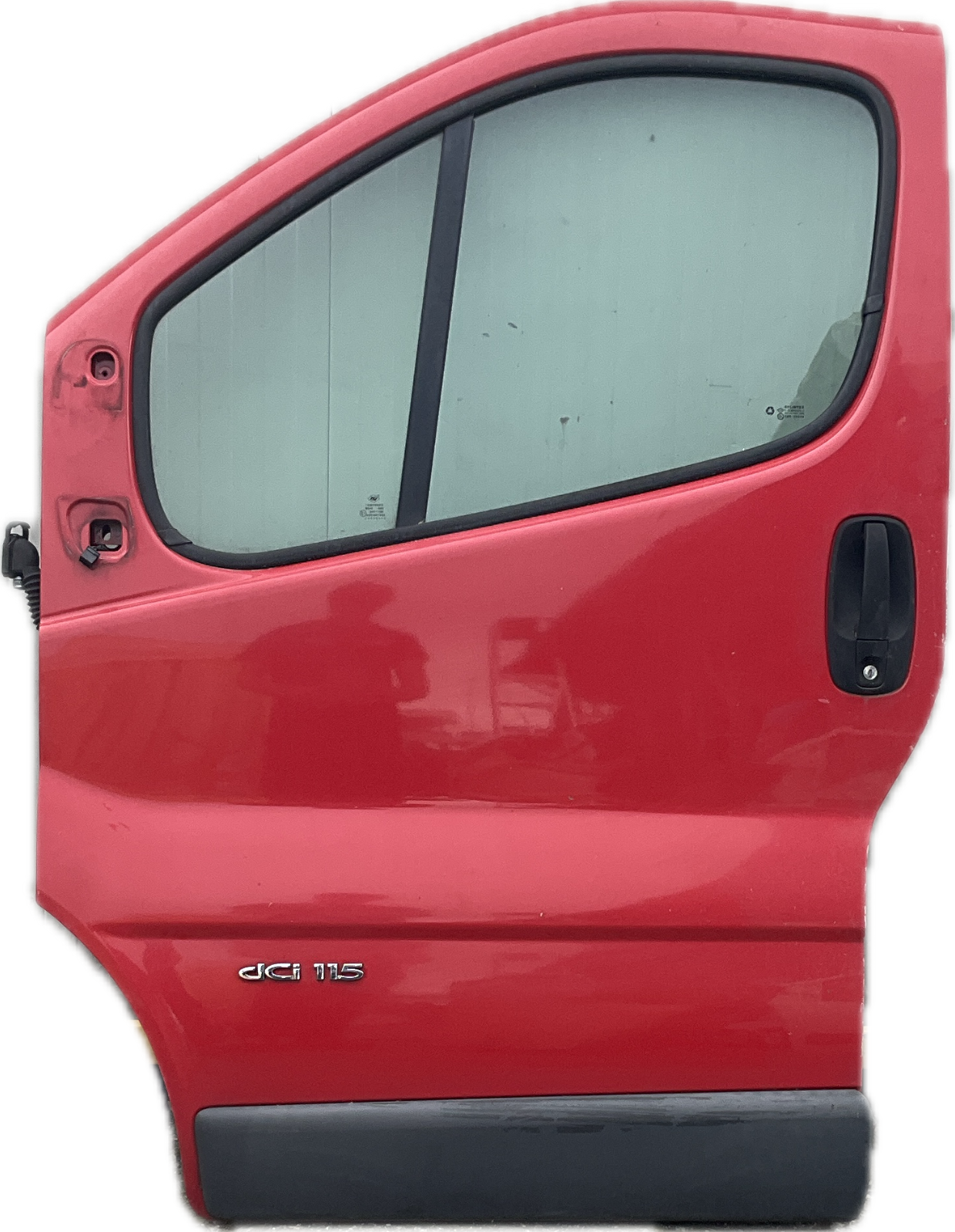 Porta Portiera per ANTERIORE SINISTRA RENAULT TRAFIC colore rossa ricambio
