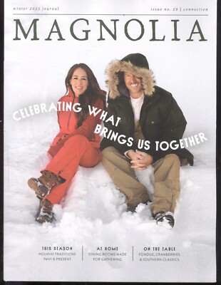 2023 The Magnolia Journal Winter Issue #29: Connection - Dining Rooms Gathering