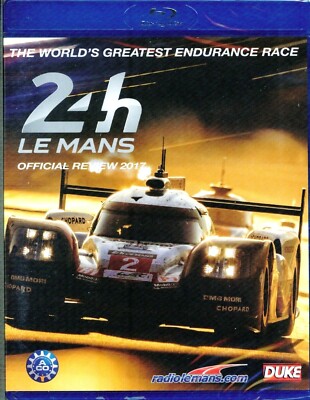 LE MANS 2017 BLU-RAY. PORSCHE, TOYOTA. RADIO LE MANS 240 MINS. DUKE VIDEO 3747N