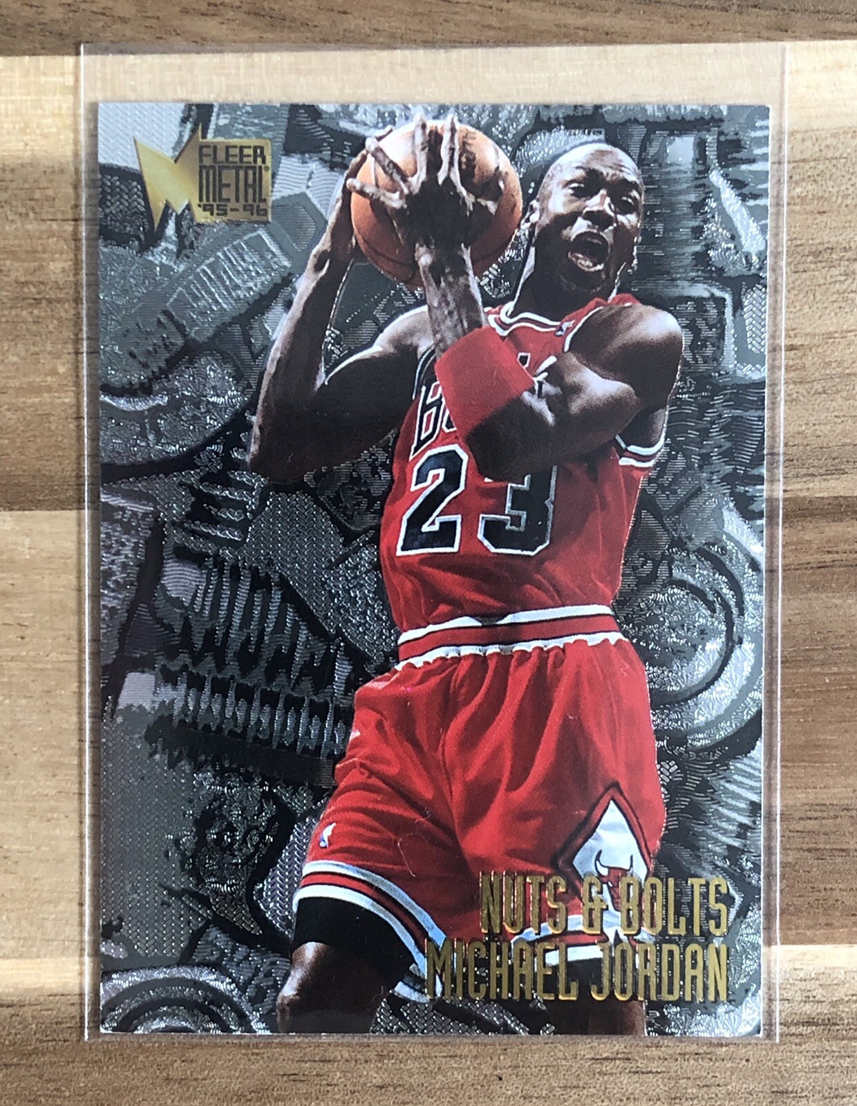 fleer metal michael jordan