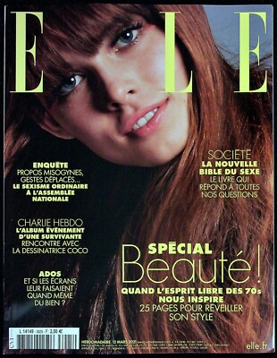 ELLE France 12/3/2021 ZOE PETIT Elisabeth Tanner ZADIE SMITH MICHAEL J FOX  @New