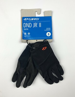DND Adult Full Finger Bright Lime Army Green Cycling Glove Small Giro