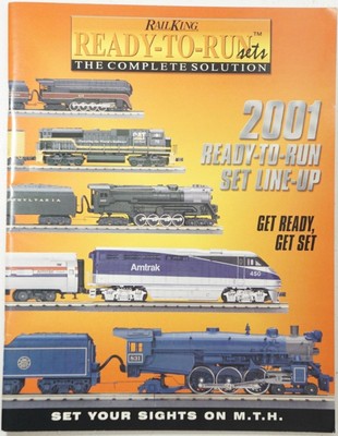 MTH O Gauge Railking Ready-To-Run Electric Model Trains & Accessory Catalog 2001
