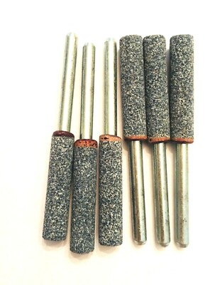 Chain Saw Sharpening Grinding Stone Bit Unthreaded Dremel 453 454 455 - 6 pieces