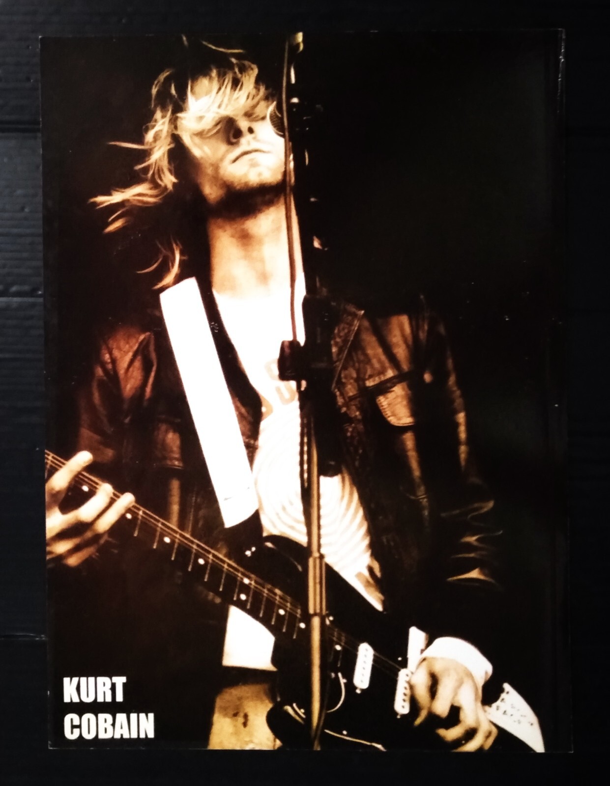 C602 Nirvana Kurt Cobain Vintage Thailand ONLY 1 COLOR PAGE