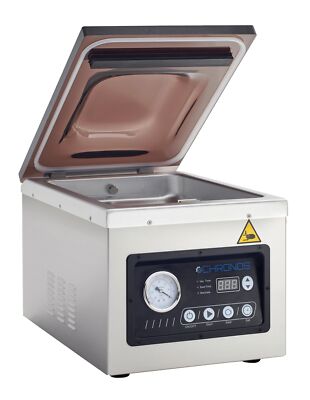 Chronos 29W-003 Commercial Compact Chamber Vacuum Sealer Machine for Dry and