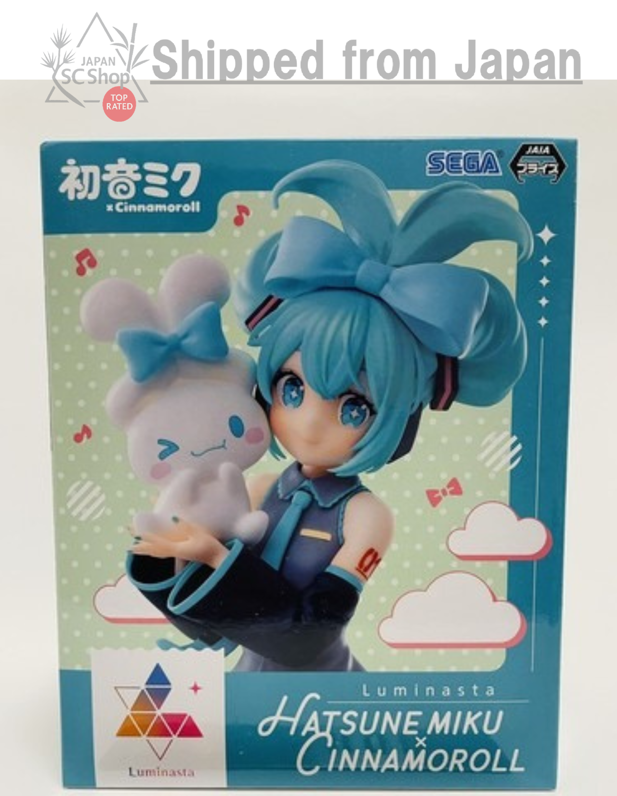 Hatsune Miku Series Luminasta Hatsune Miku x Cinnamoroll Figure