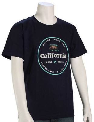 

Футболка Rip Curl Boys Big Cali Bear — темно-синяя — новинка, Синий