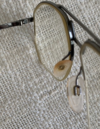 Silhouette Mens Eyeglass Frames Metal Half Rim M7063 Made in Austria Vintage