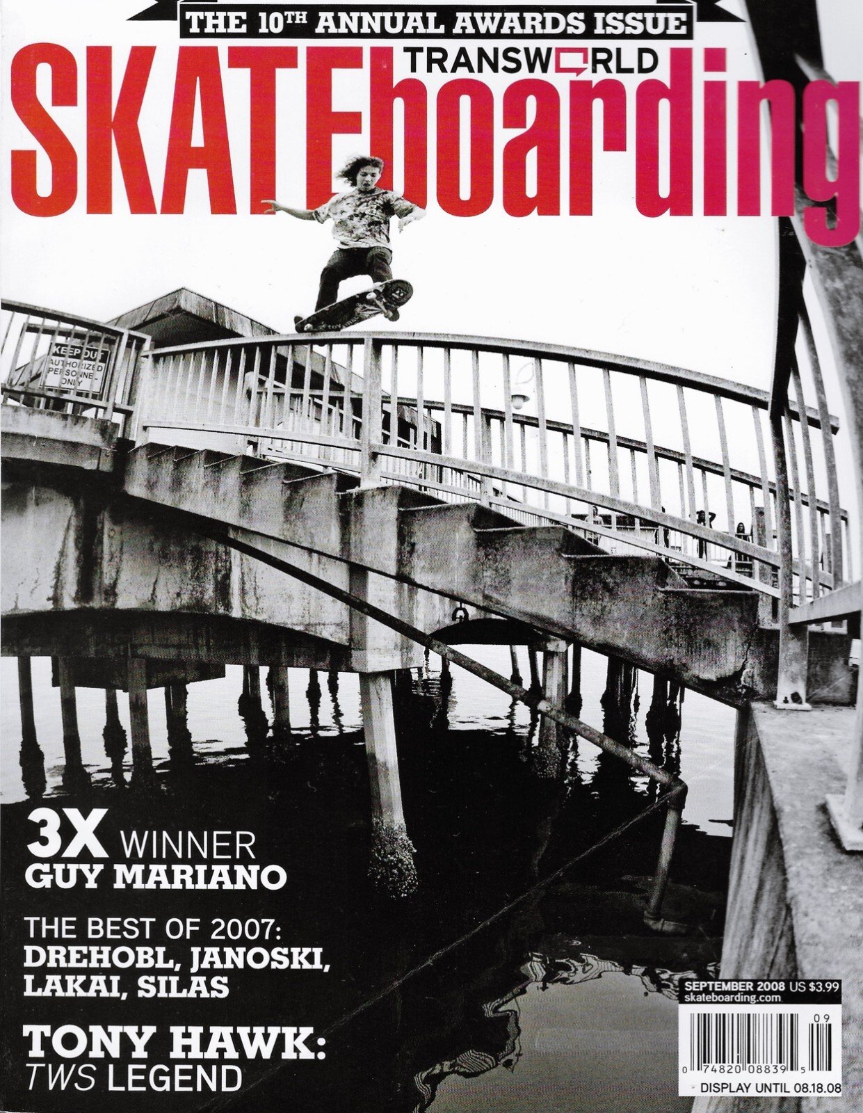 Transworld Skateboarding Magazine / Volume 26 / #9 / Sept