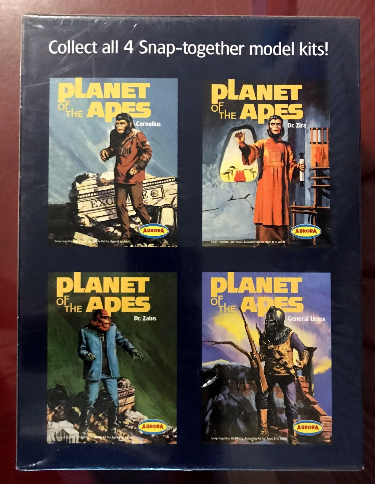 2000 Aurora PLANET OF THE APES Plastic Model Kit “ZIRA” #6804 New Sealed MIB
