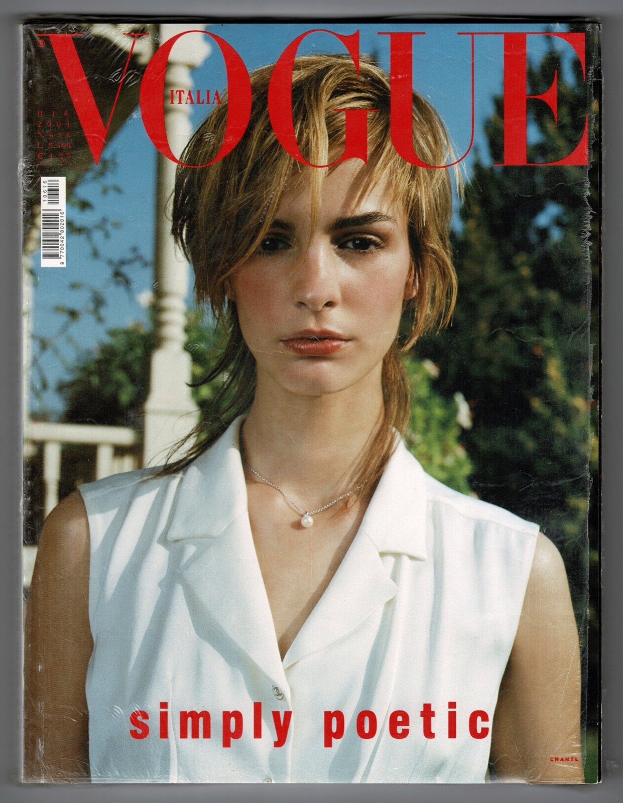 VOGUE ITALIA magazine 12/2001 STEVEN MEISEL sealed | eBay