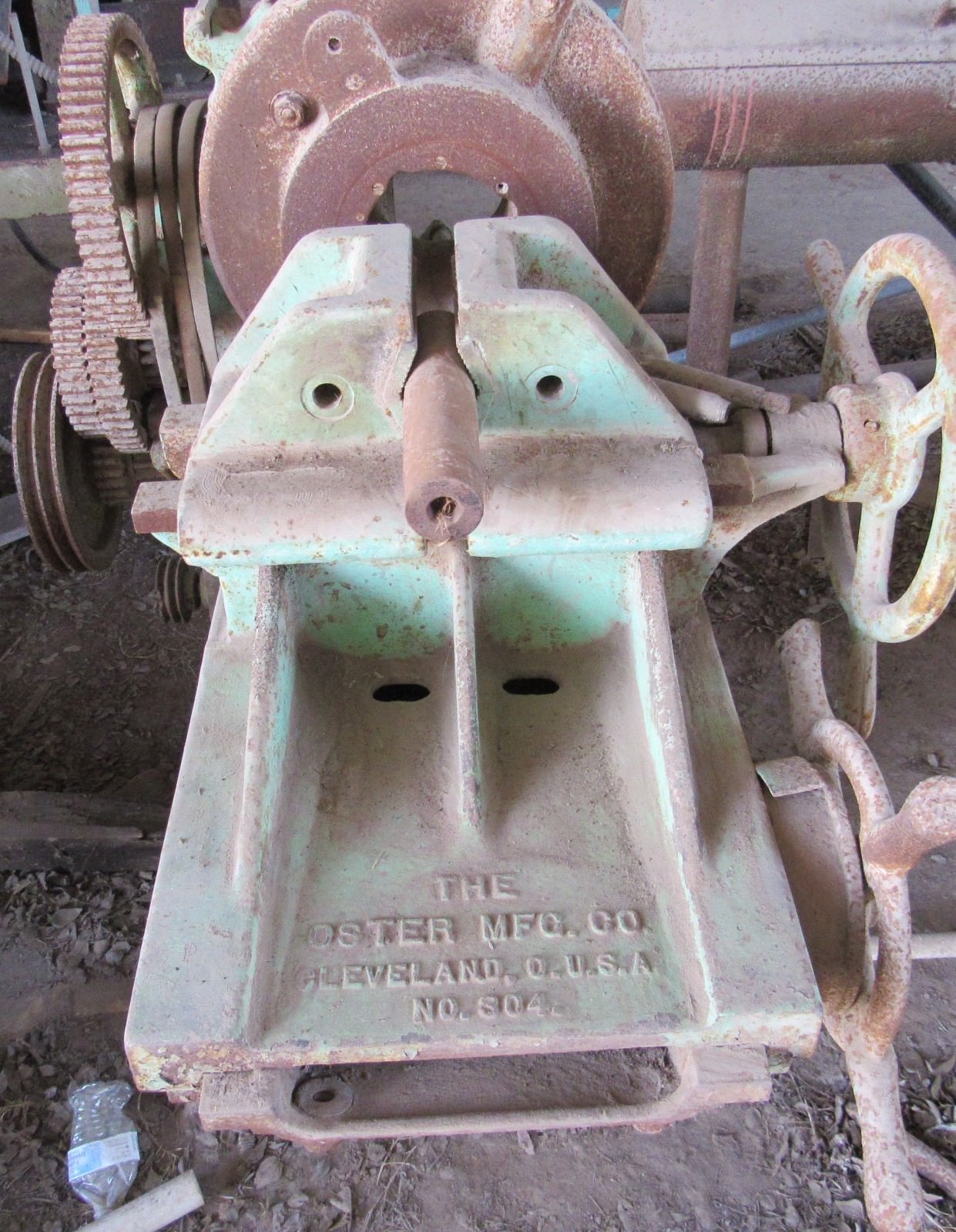 Antique War Finish Oster Pipe Threader No.304 Rare !