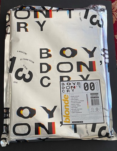 Frank Ocean Blonde Boys Don’t Cry Zine A Closer Look At Frank Ocean's Boys Don't Cry Zine | Hypebeast