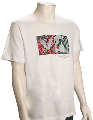Футболка RVCA Balance Box — белая — новинка