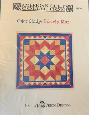 Laura J. Perin Needlepoint Chart  Color Study: Liberty Star 
