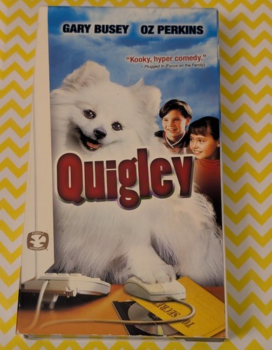 Quigley (2003) VHS Gary Busey Christian Family Comedy Dog