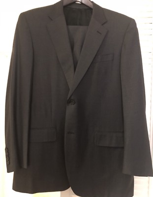 Esquire Two Button Suit /Handmade From Italy Retail $1,900 Color Gray Sz 52