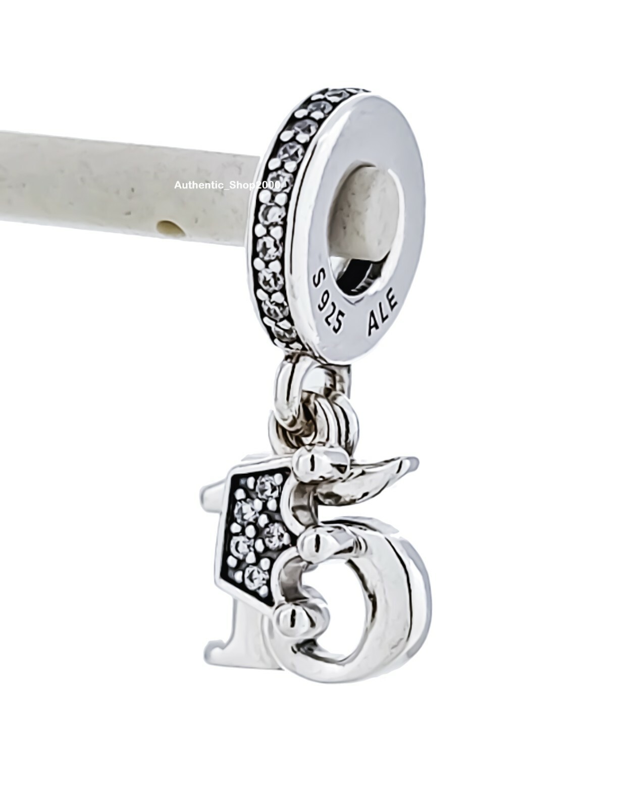 Pandora ALE 925 シルバー ヴィンテージ トラベル チャーム 銀 Vintage PANDORA - Sterling silver ALE 925 - ANGEL - bead