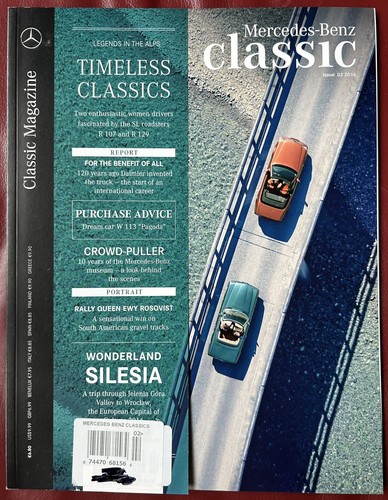 Mercedes Benz Classic Magazine 02 2016, W113 pagoda Buyers