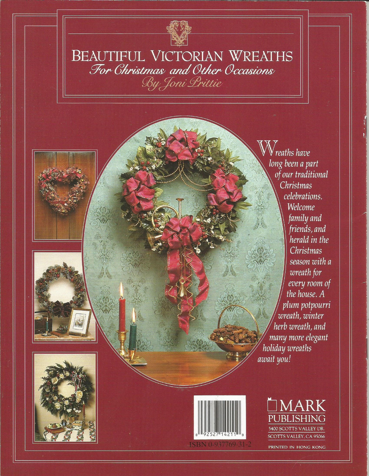 Beautiful Victorian Wreaths For Christmas & Other Occasions, Craft Booklet 14211