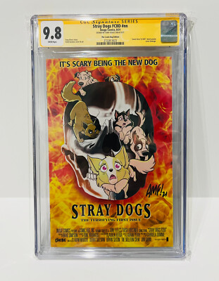 Stray Dogs FCBD CGC SS 9.8 Signed by Tony Fleecs Comic Bug Jason Goes to Hell