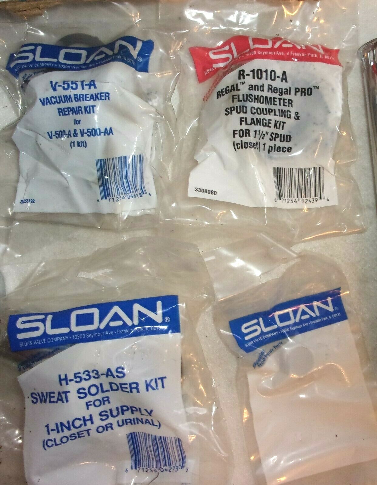 SLOAN REGAL FLUSHOMETER MODEL 110 WATER SVR CL .5 GAF1.2 LPF CHROME PLATE FINISH