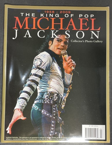 Michael Jackson The King Of Pop 1958 -2009 Collector's Photo