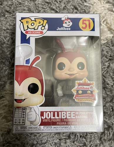 Funko Pop JOLLIBEE IN BARONG #51 Philippine Exclusive In