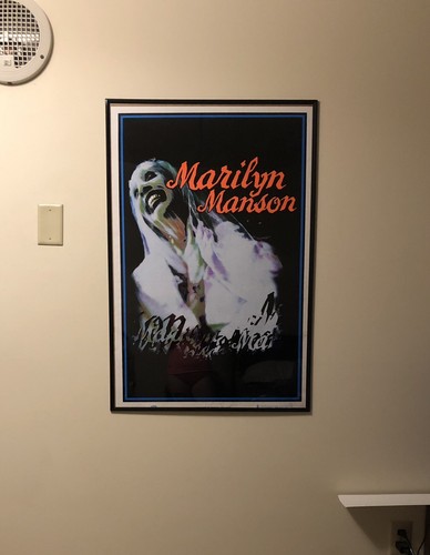 Marilyn manson ポスター Vintage Marilyn Manson subway poster 39 x 60 | eBay