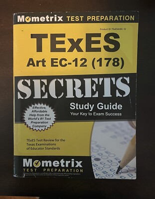 Texes Art EC-12 Mometrix study guide