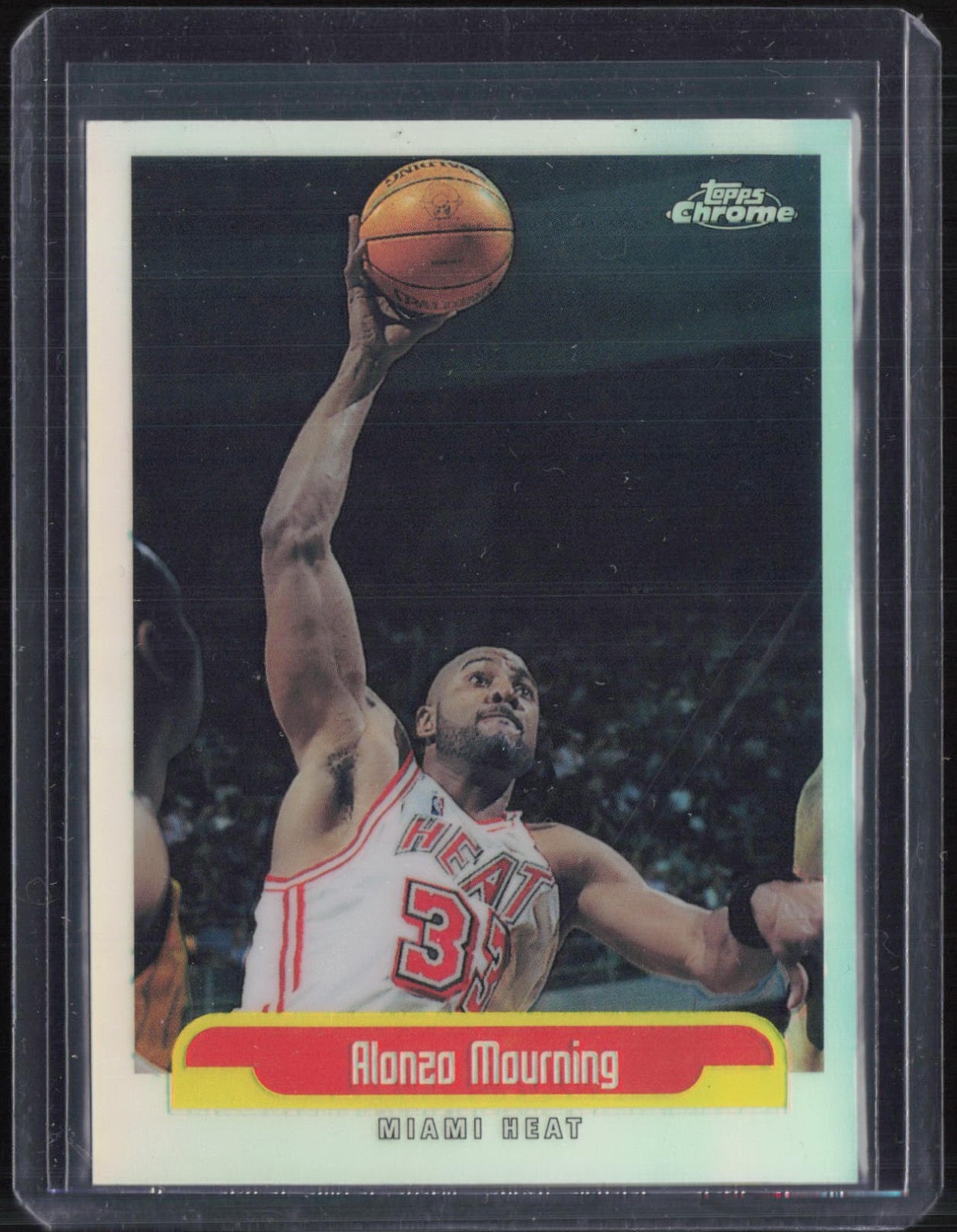 1999 Topps Chrome Refractor #62 Alonzo Mourning